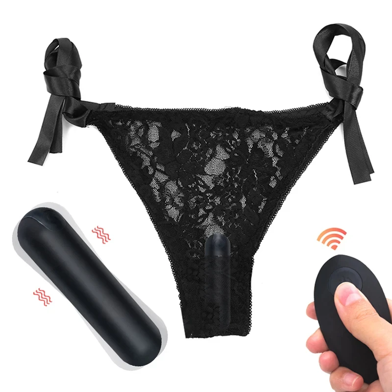 Vibrating Panties For Women Clitoris Stimulation Adult Sex Toy Bullet Underwear Set Masturbator G Spot Vagina Vibrator for Women