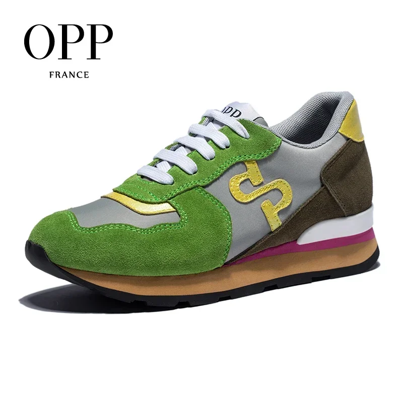 OPP  Women Shoes Casual Sneakers High-end 550 Genuine Leather Sports Sneakers Balance Fashion  Luxury Designer Shoes