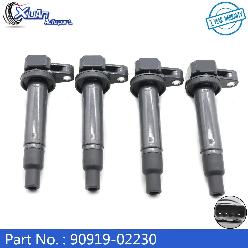 XUAN Car Ignition Coil 90919-02230 For TOYOTA 4RUNNER LAND CRUISER SEQUOIA TUNDRA for LEXUS GS430 SC430 GX470 LS430 LX470 98-10