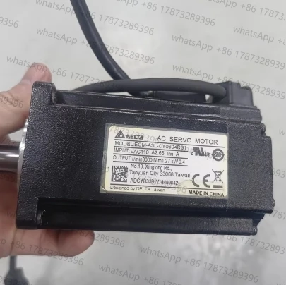 

Б/у Серводвигатель 400 Вт ECM-A3L-CY0604RS1 протестирован в порядке, функция неповрежденная
