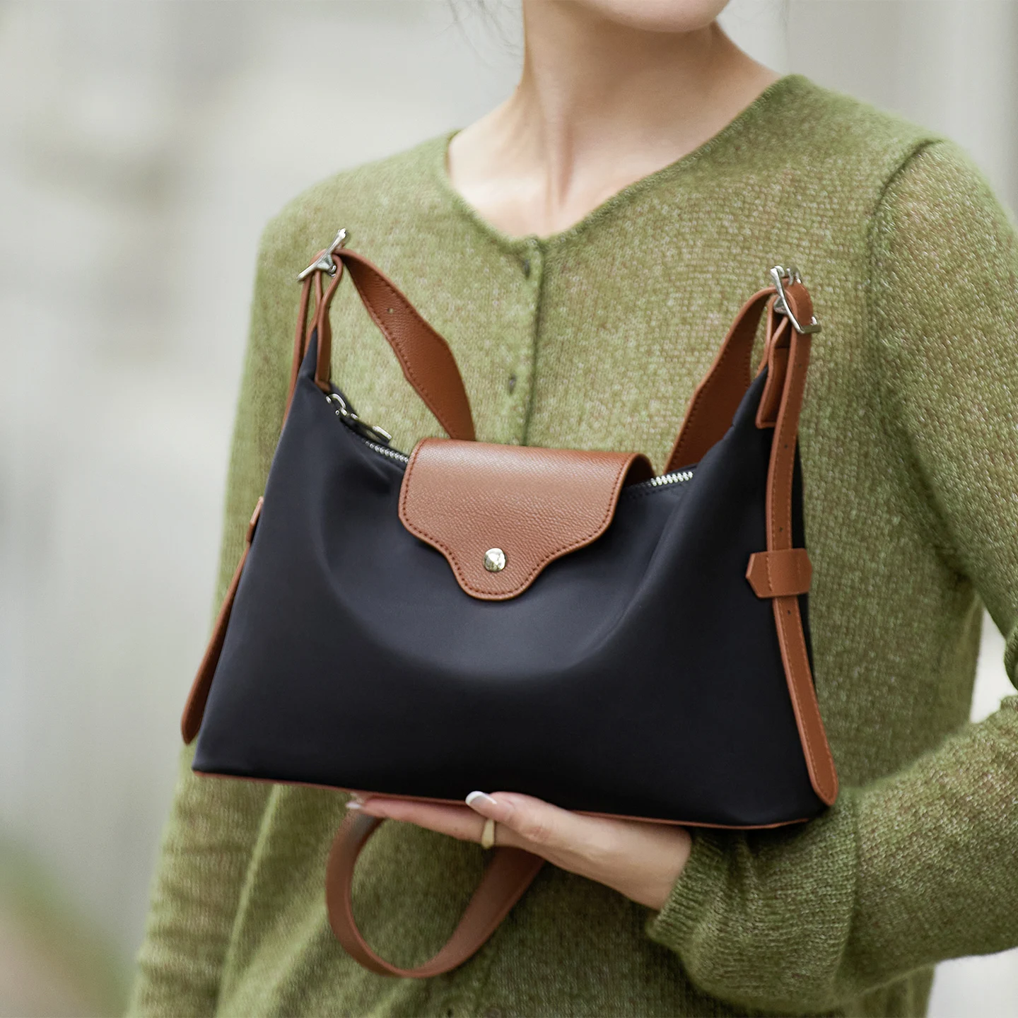 ZOOLER Fashionable Oxford Cloth &Light Weight Women Shoulder Bag Classic Cross body Bag Single Shoulder Bags Nice Purses #JH959