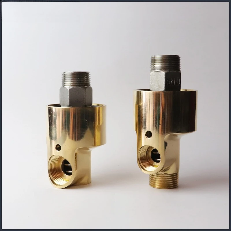 HD20 3/4 brass rotating joint 360 swivel for water air oil spray universal connector