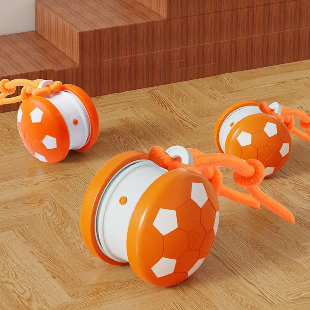 Pet Ball with Tail Rope Rechargeable Cat Ball Toy with Tail Rope Indoor Kitten Exercise Boredom Relief Usb Charging Rolling Play