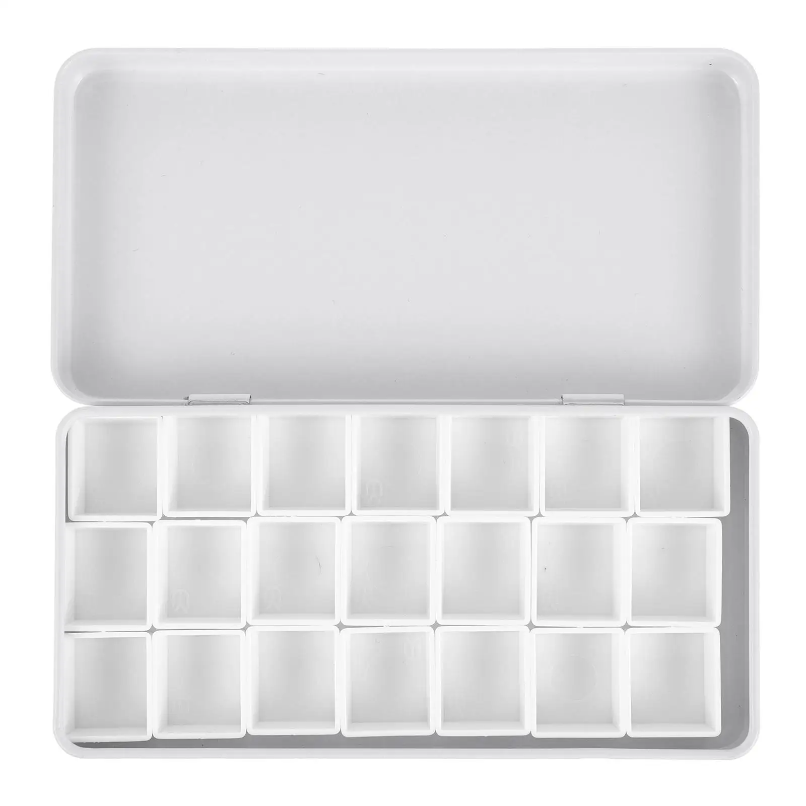 

Watercolor Paint Box Pan Portable Palette Tin Empty Glass Case Pans Artist Kits Plastic for