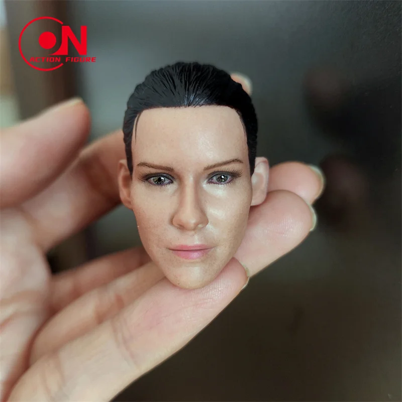 1/6 مقياس TQ 210303   Evangeline Lilly رئيس نحت PVC رئيس نحت نموذج صالح 12 ''أنثى الجندي عمل الشكل دمى الجسم