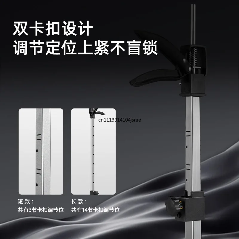 Woodworking Retractable Telescopic Support Pole Adjustable Lifting Stand for Cabinet Wall Cupboard Installation ConstructionTool