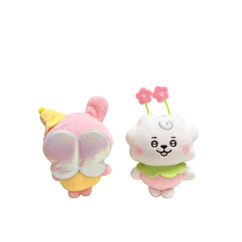 New BT21 Chimmy Cooky koya Shooky Tata Creative Anime Peripheral Cartoon Keychain Personality Cute Backpack Decorat Doll Pendant - view 4