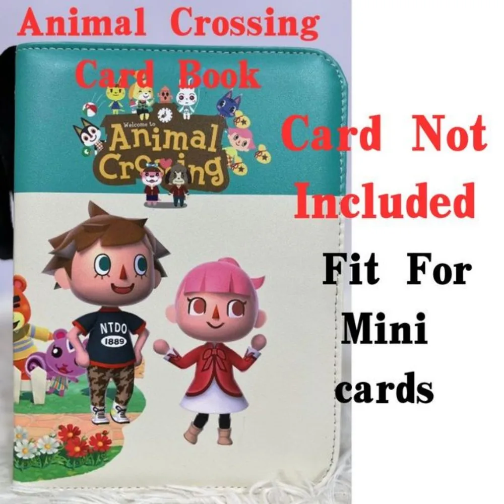 520 Card Position Holder Storage 26Pages Amiibo Card Collection Files Animal Crossing Zleda Game Exquisite Card Book