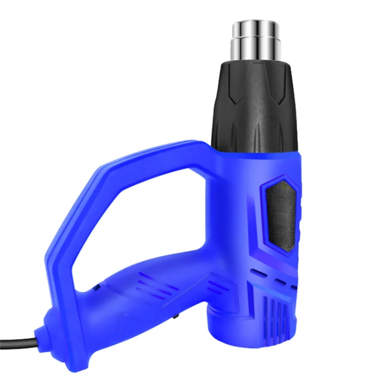 

ABUI-Three-Nozzle Hot Air Gun Dual Speed Adjustable Heat Gun For DIY, Paint Stripping, Shrinking PVC, Drying Crafts EU Plug