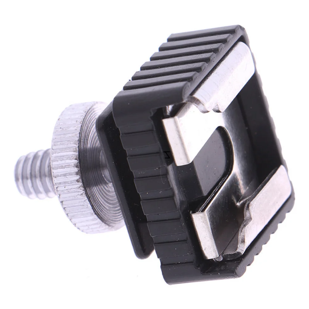 Flash Hot Shoe Mount Adapter Speedight Flash Cold Hot Shoe Bracket Mount Adapter 1/4\