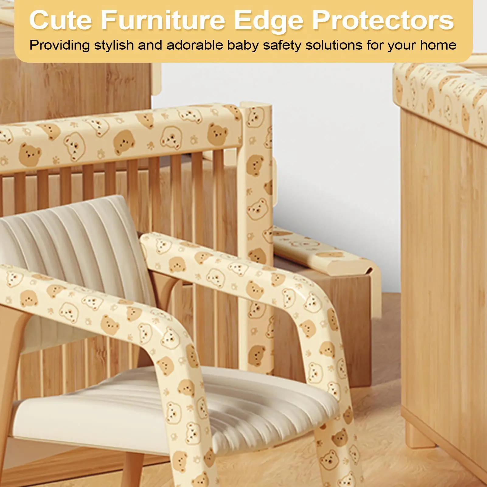 حافة حامي للأطفال لينة المطاط رغوة الوفير 6.5ft الأثاث حافة الحرس شرائط لأثاث المكتب كونترتوب الموقد #2