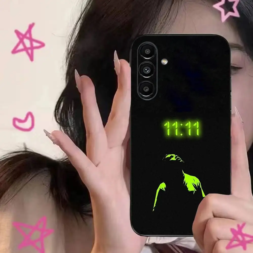 C-Chris Brown 11 funda de teléfono para Samsung S24,S21,S22,S23,S30,Ultra,S20,Plus,Fe,Lite,Note,10,9,5G funda suave negra