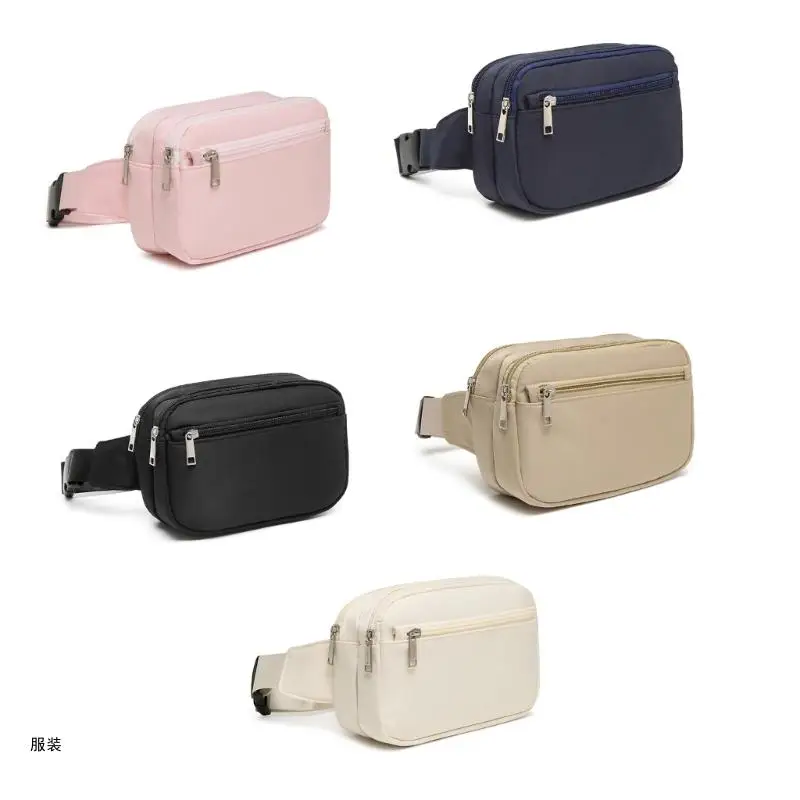 D0UD Compact and Stylish Waist Bag Crossbdoy Purse Sling Bags for Hiking and Shopping