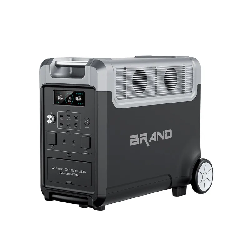 

3600W portable outdoor power supply, four-kilowatt large capacity, home energy storage power supply