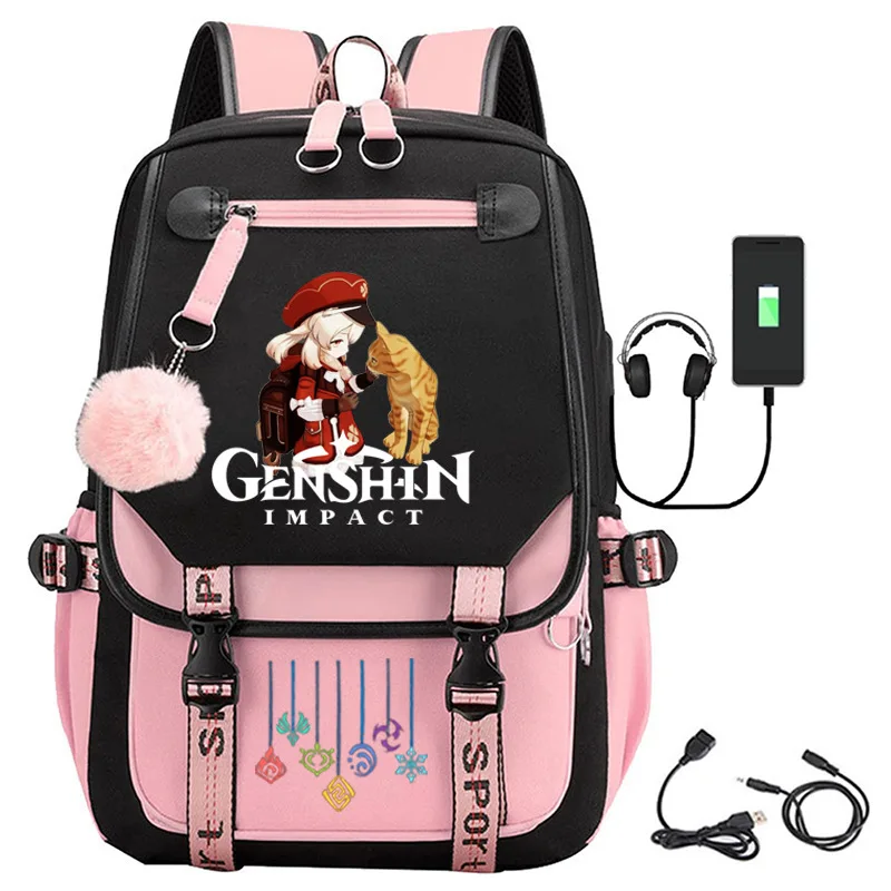 

Genshin ImpactSchoolbag Backpack Elementary and Middle School Student Schoolbags