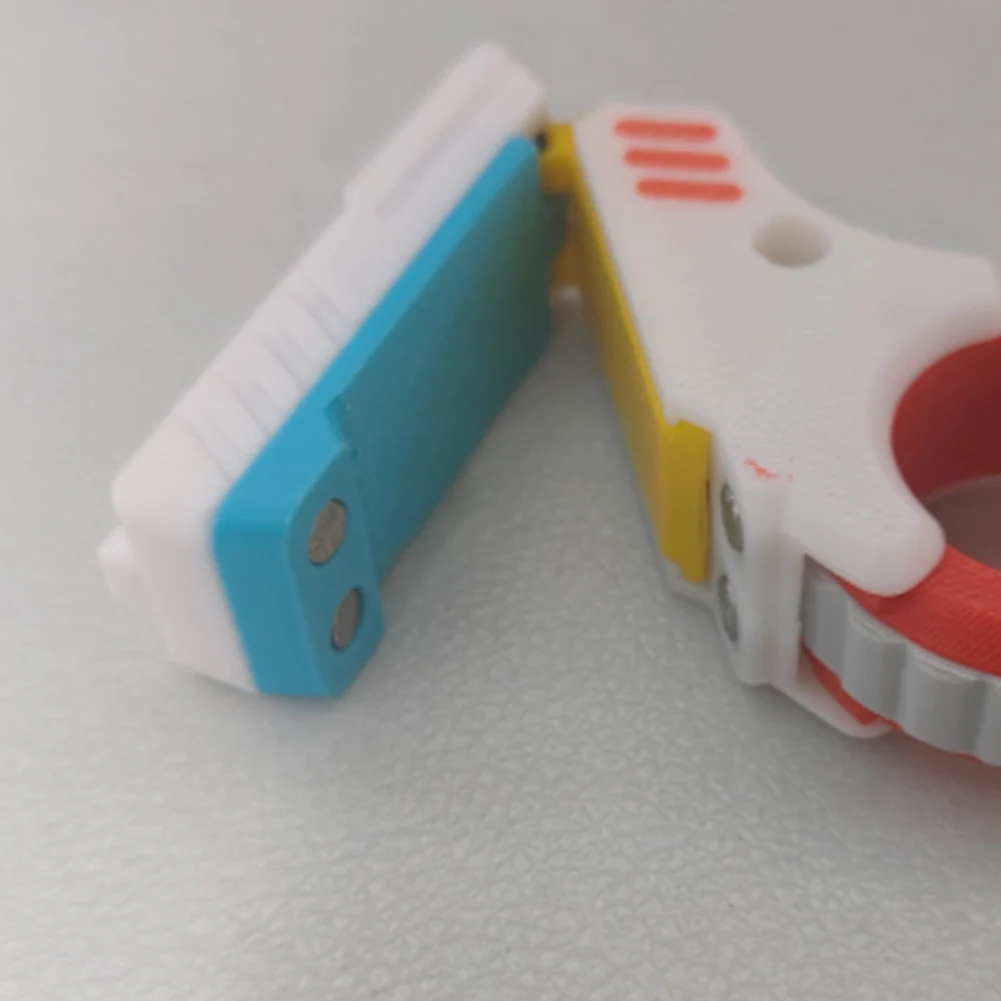 3D-gedruckter Handspinner aus Metall, effektive Stressreduzierung, Zappelspielzeug für Erwachsene, kleines Pistolenspielzeug für Angstzustände und ADHS