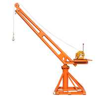 250kg 12m Lifting Hoist Electric Feeding Elevator Building Decoration Small Lifting Crane Household Electric Hoist Crane