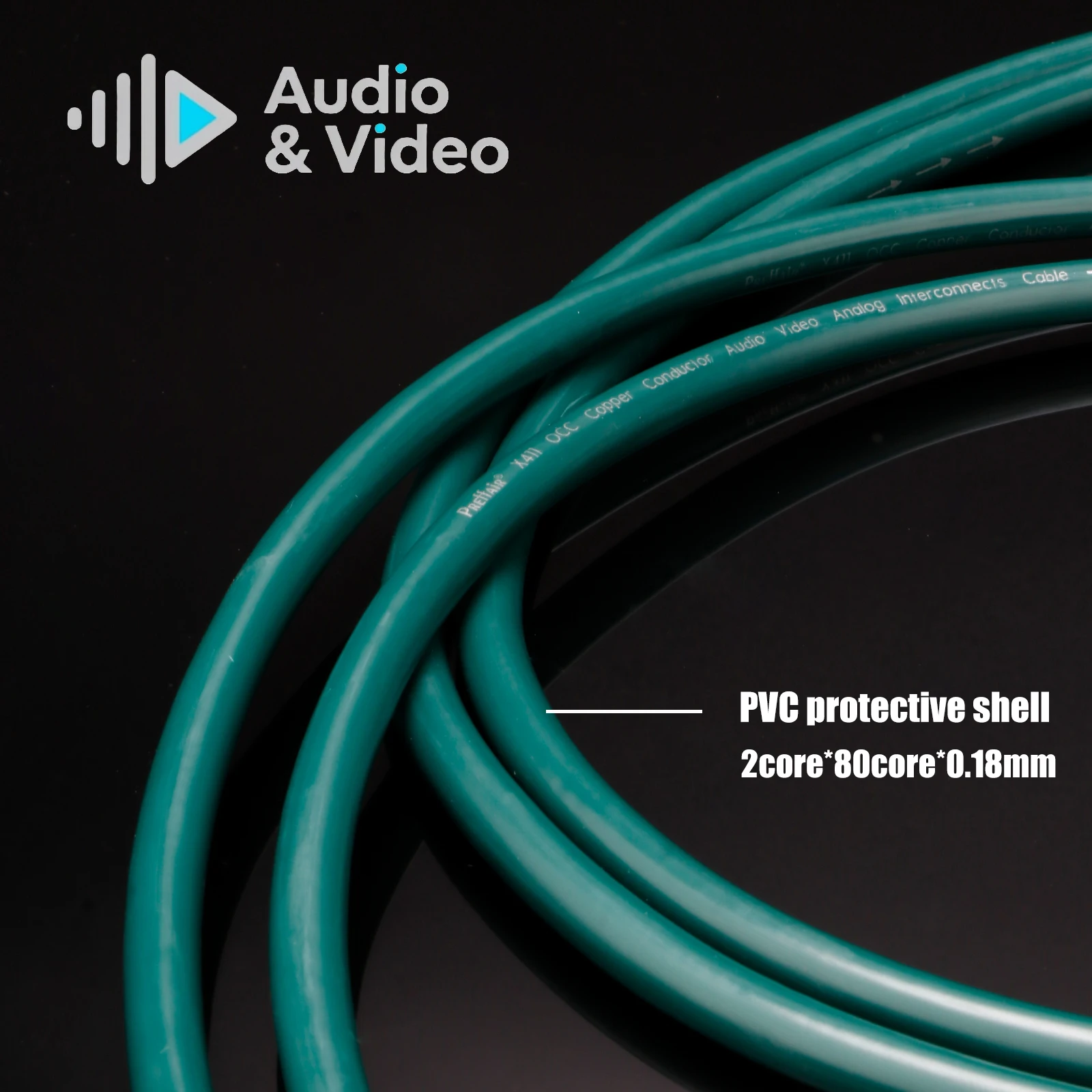 Pair RCA Cable 6N OCC Copper Cable Home Audio Fever RCA Wire 2RCA TO 2RCA Extension Cable For CD and Amplifier