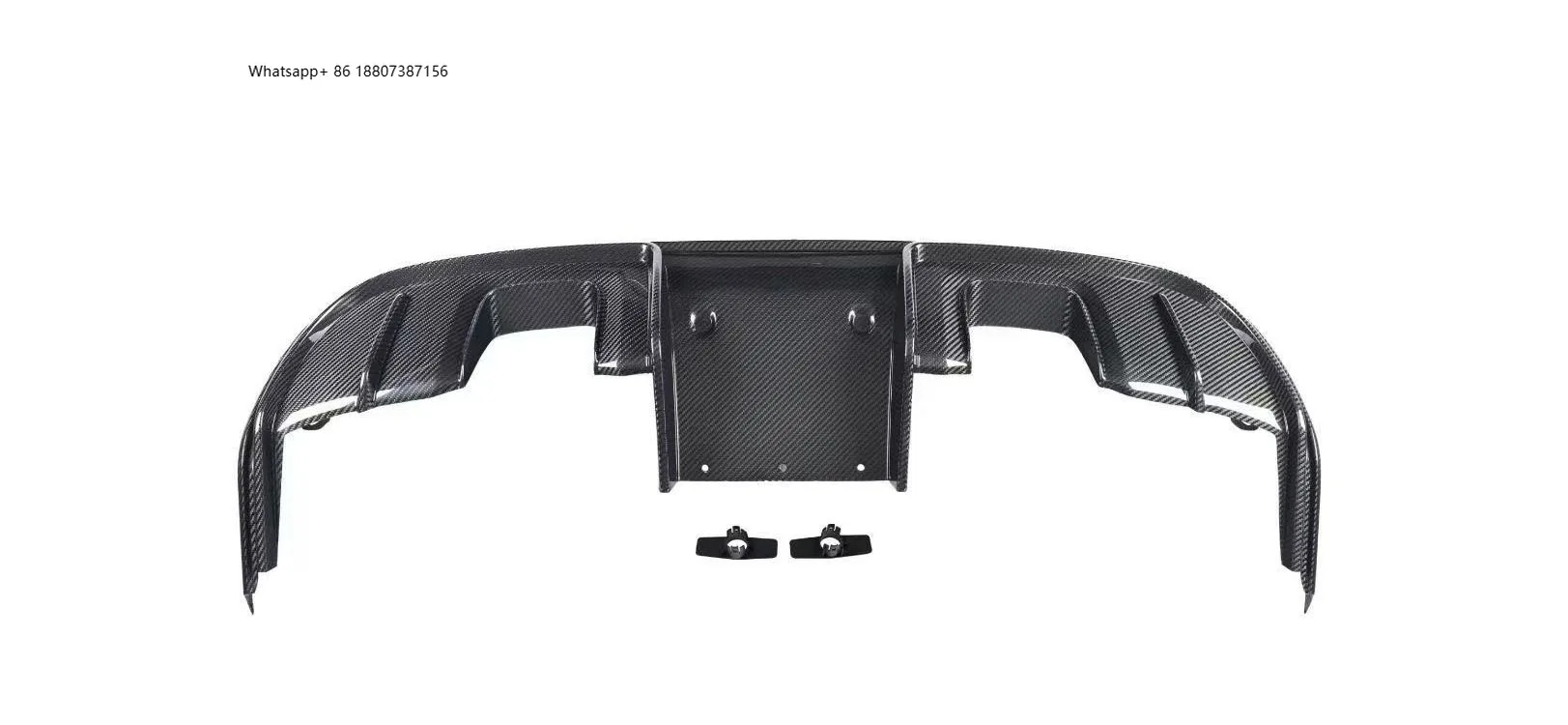 

For 718 982 Cayman Boxster 2016 Carbon Fiber Bumper Rear Lip Exhaust Bolt-On New Universal Fitment 1 Year Warranty