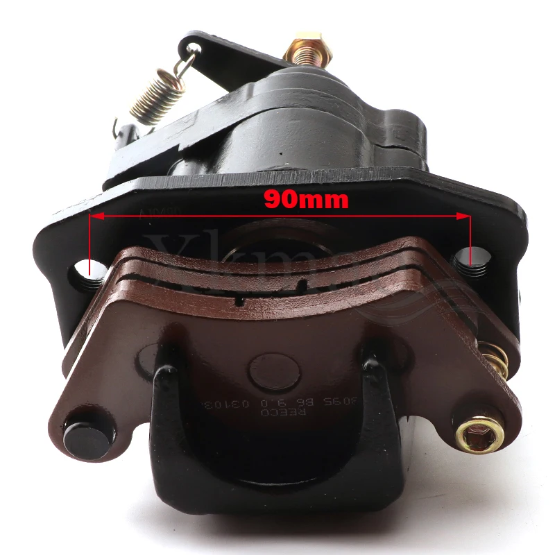 90mm Left/Right Rear Brake Calipers Fit For 300cc 400cc Go Kart XT1100/650 BUGGY/DAZON/KINROAD 1100CC BUGGY PARTS