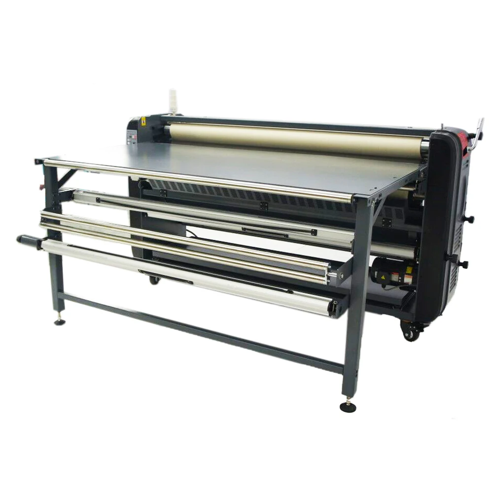 US Stock Qomolangma 220V 8KW 37A 67in Roll-to-Roll Large Format Heat Transfer Machine (Oil-warming Machine)
