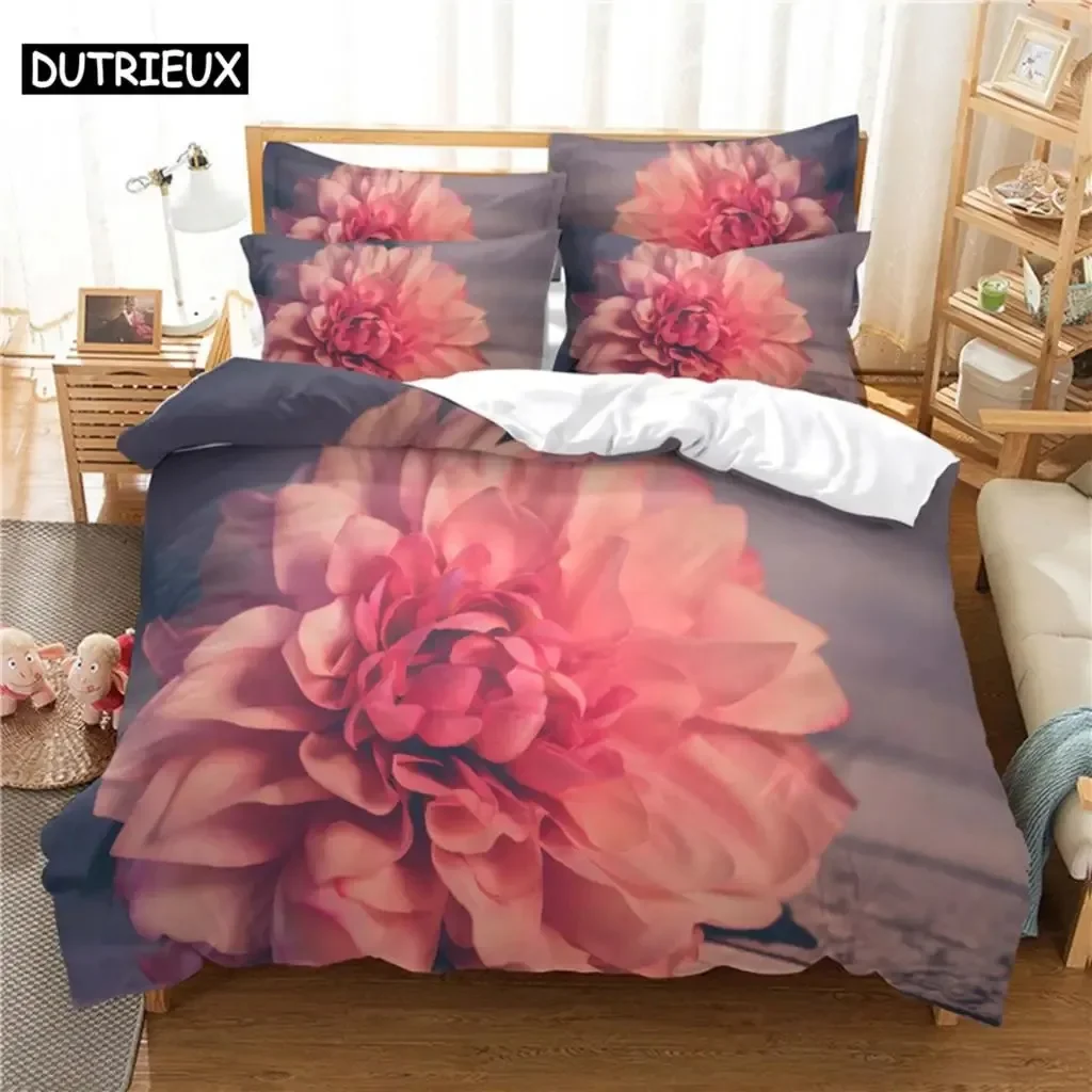 

Beautiful Flower Bedding Set Duvet Cover Set 3d Bedding Printing Bed Linen Queen Size Bedding Set Fashion Design