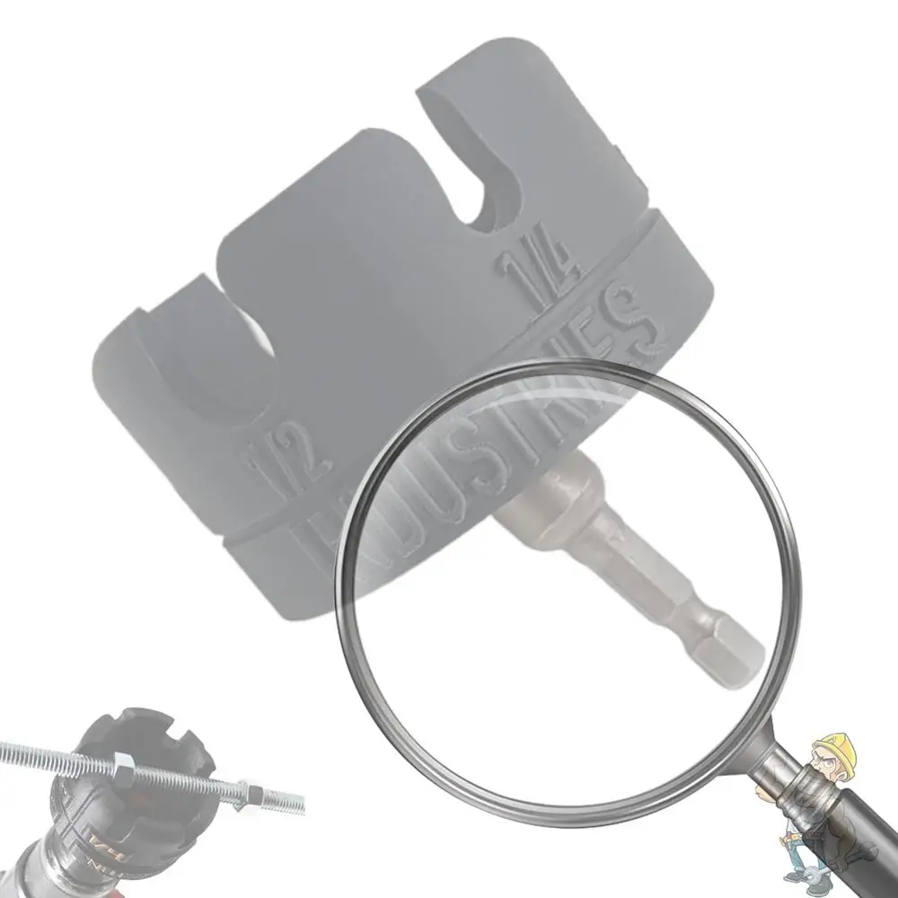 

Набор инструментов для извлечения болтов: многофункциональный шестигранный ключ-экстрактор с винтовым приводом для гаек с прорезями, портативный набор ключей