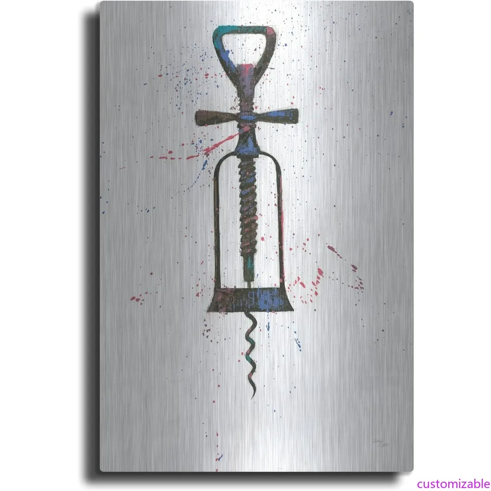 

Металлическое искусство Wellington Studio: штопор Wine Splash II, 24 x 36