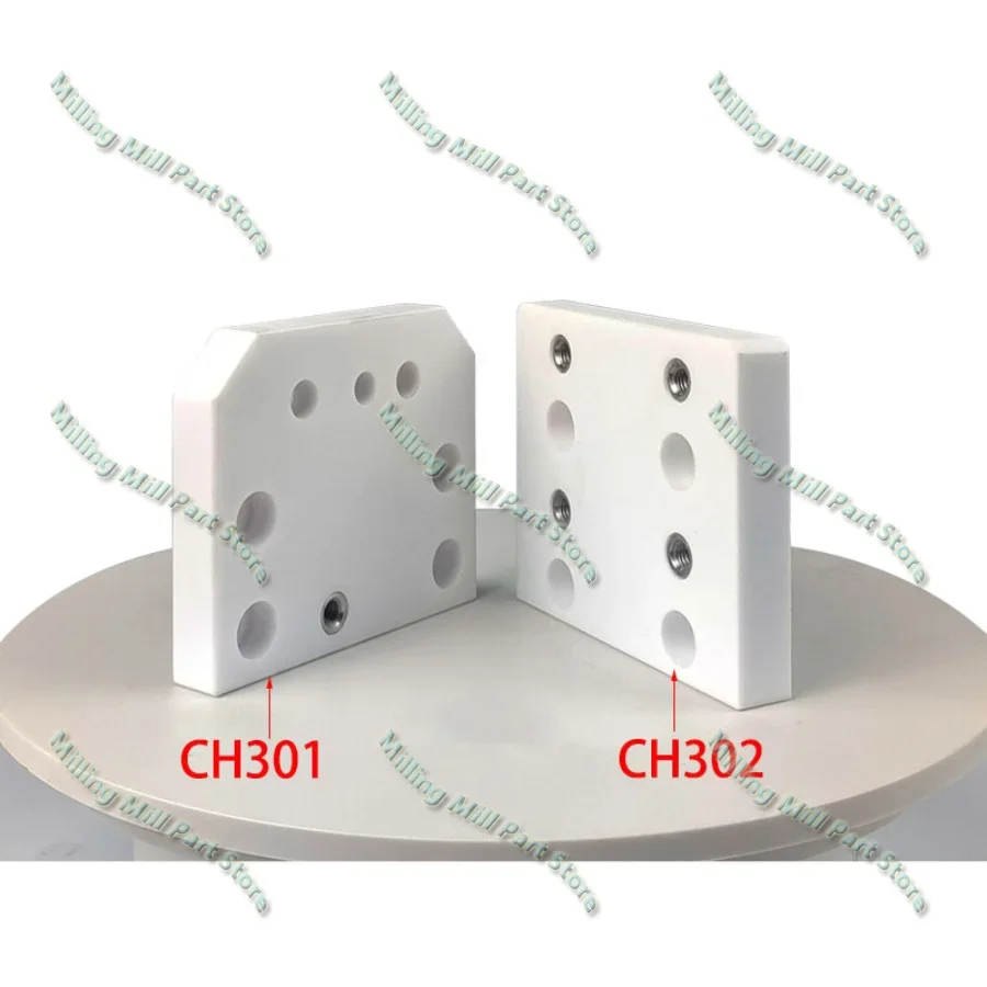 1pc WEDM Ceramic Isolator Plate CH301 CH302 Upper/Lower Insulation Board for EDM CNC CHMER Machine Slow Wire Cutting Accessories