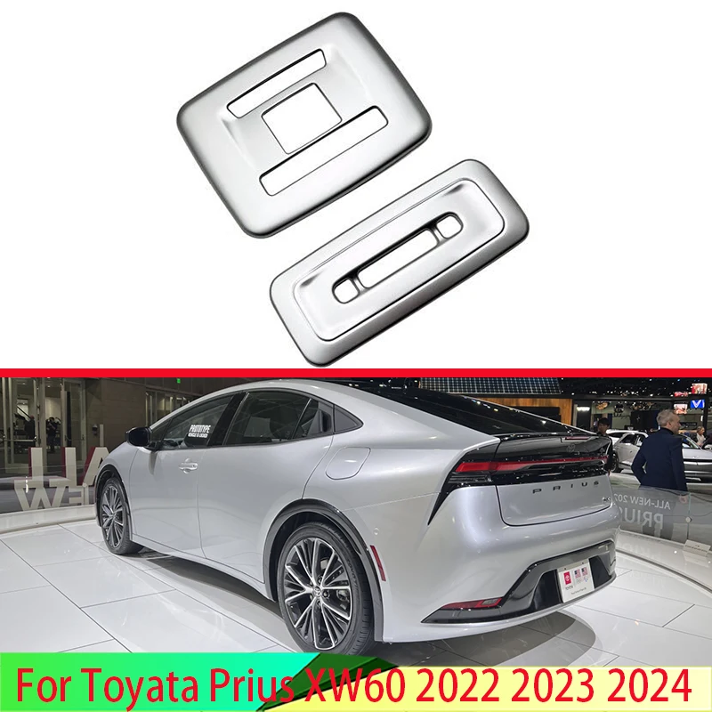 Для Toyata Prius XW60 2022 2023, автомобильные аксессуары, ABS, фортепиано, черные внутренние фонари, лампы для чтения, накладка