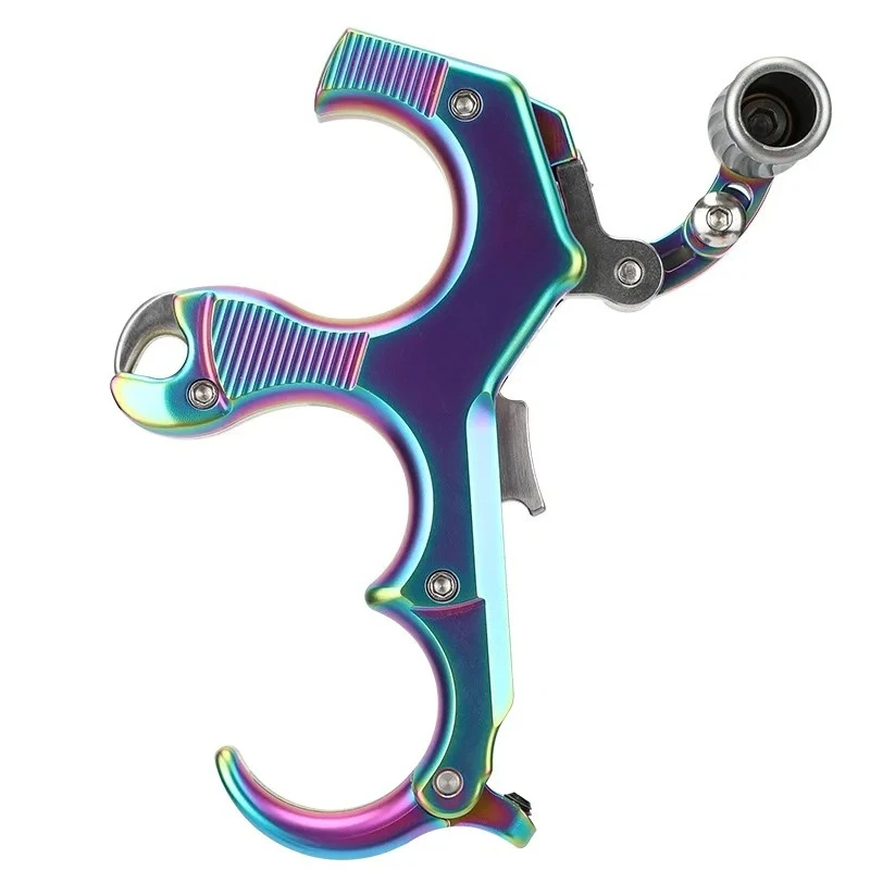 Thumb Release Caliper Trigger Release Accessory Composite Bow Release 3/4 Finger Adjustable