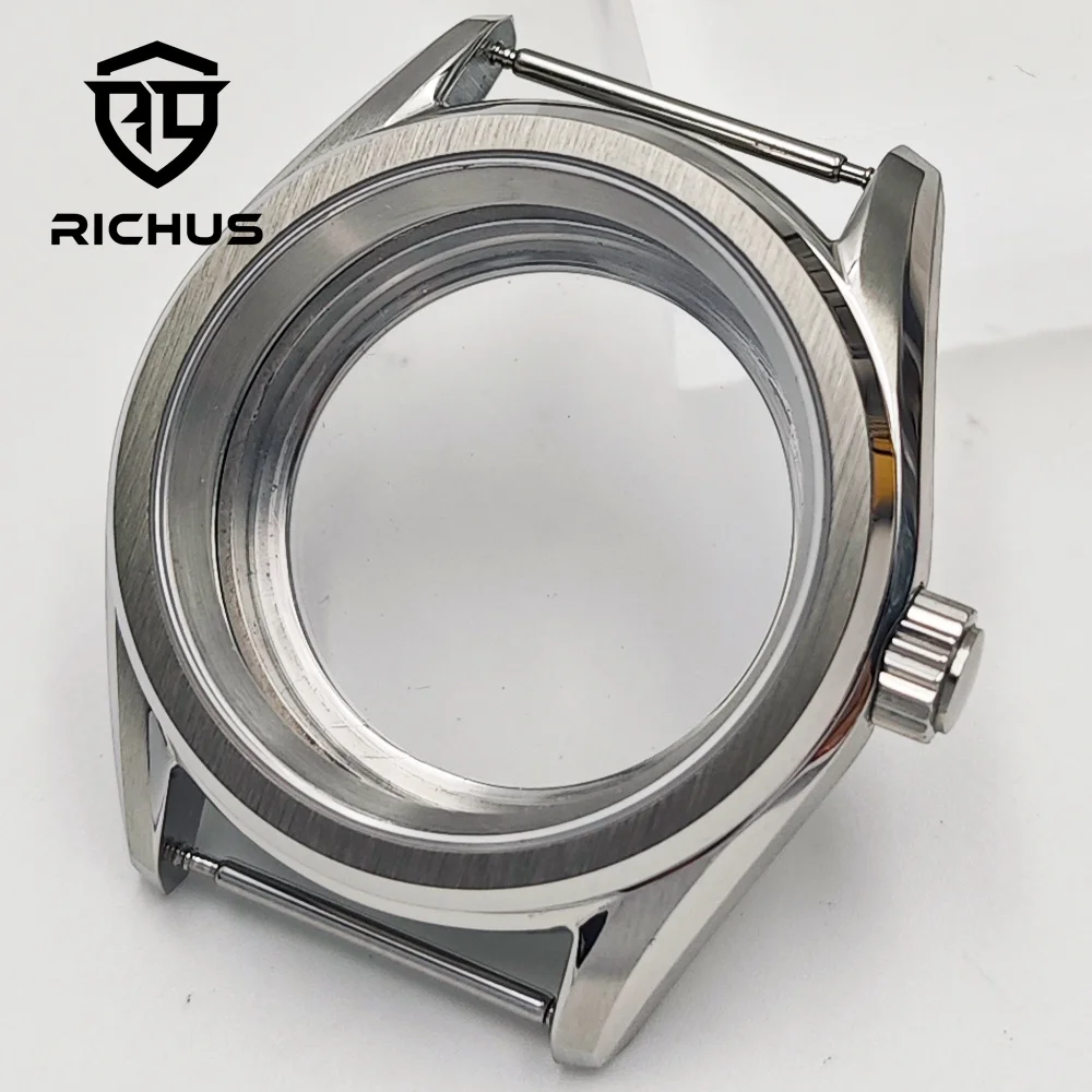 

RICHUS NH35 Case 38mm Watch Case Sapphire Glass Fit NH34 NH35 NH36 ETA 2824 PT5000 Movement