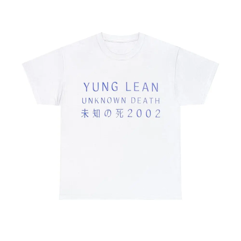 Yung Lean Unknown Death 2002 앨범, 투어 머치 티셔츠, 모든 색상과 크기