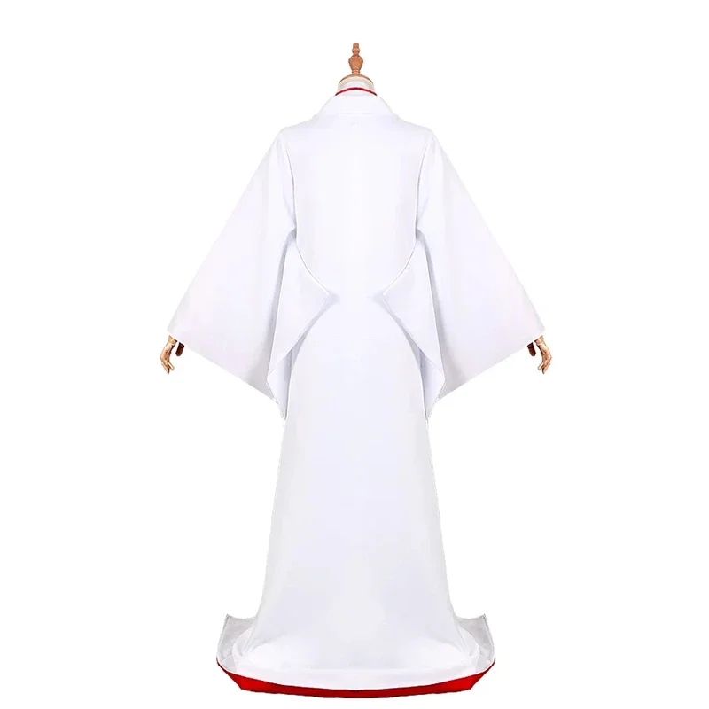 Disfraces de Anime BORUTO para niñas, ropa de Cosplay, Hinata Hyuga, Kimono blanco, horquilla de flores, accesorios de S-XXL