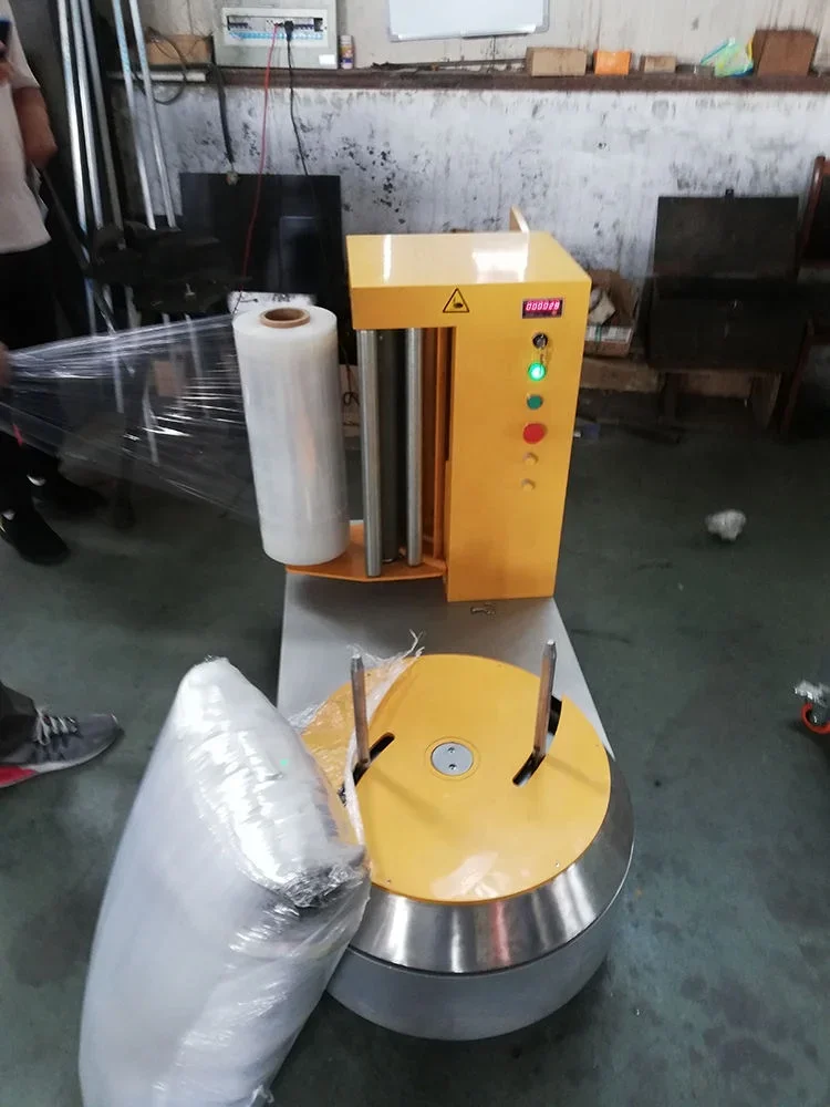 Baggage Cargo Stretch Film Wrapping Machine Type and PE Stretch Film Film Wrapping