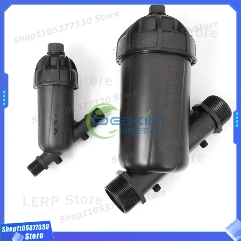 Plastic Disc Screen Water Filter for Irrigation System Agricultural Garden Hose Filtration Device Durable Plastic Material