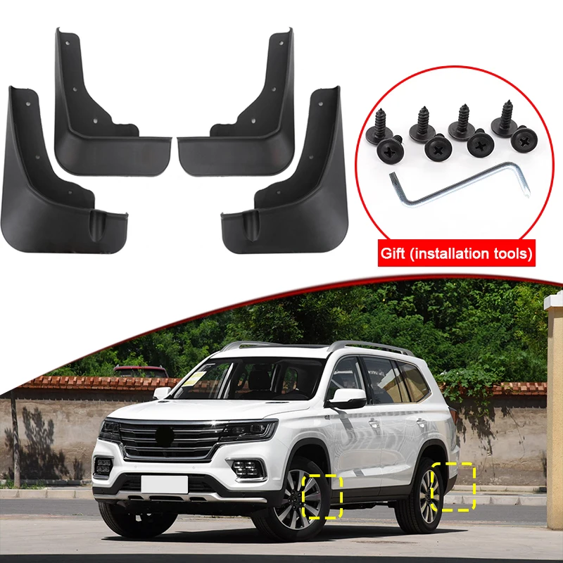 

Car Styling For MG RX8 2018-2021 2022 2023 ABS Car Mud Flaps Splash Guard Mudguards MudFlaps Front Rear Fender Auto Accessories