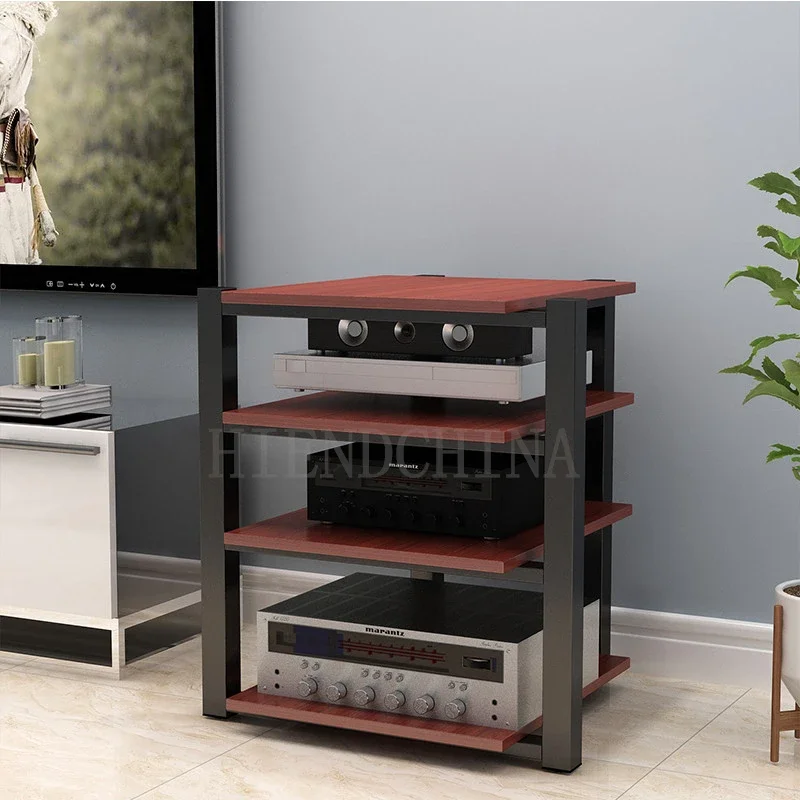 DK-06 Power Amplifier Cabinet Audio Cabinet Power Amp Frame Speaker Tripod Shock Absorber HIFI Video TV Cabinet