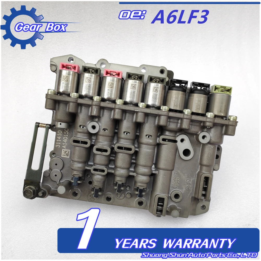 A6LF1 A6LF2 A6LF3 A6MF1 A6MF2 6-speed automatic transmission valve body with solenoid valve for Hyundai Kia