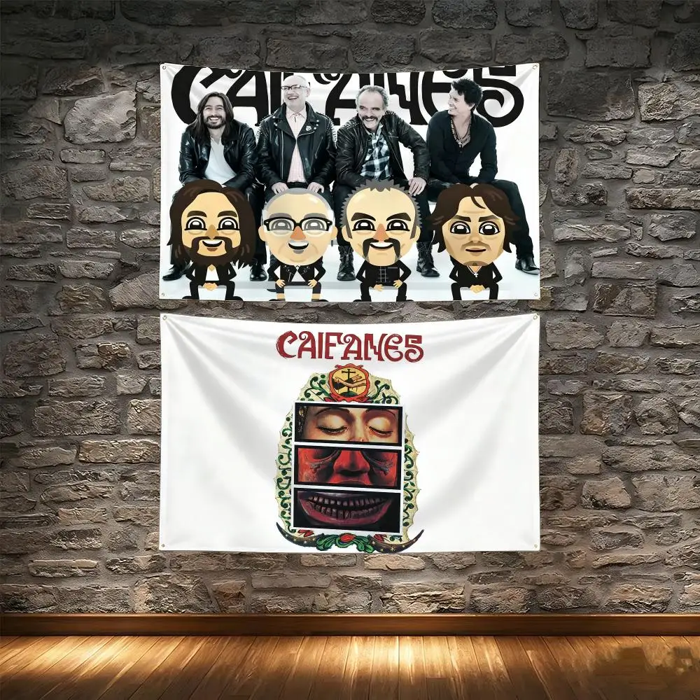 superstar CD-Caifanes Flags Tapestry Creative Pattern Photo Living Room Wall Art Party Outdoor Decor