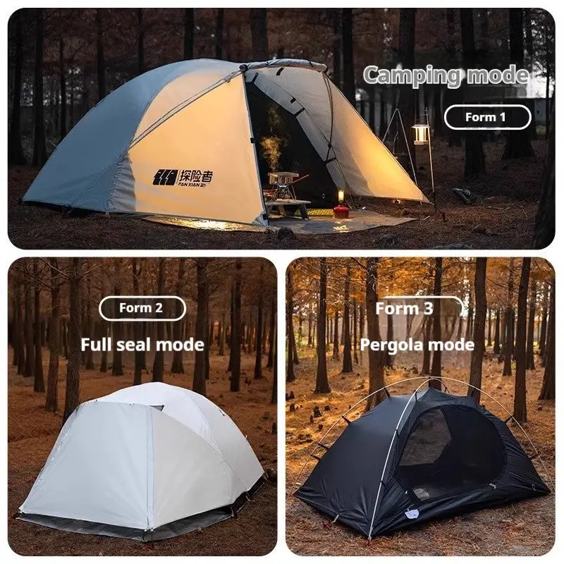 

Открытый кемпинг антидождь ветрозащитная двухслойная палатка профессиональная альпинистская палатка для кемпинга