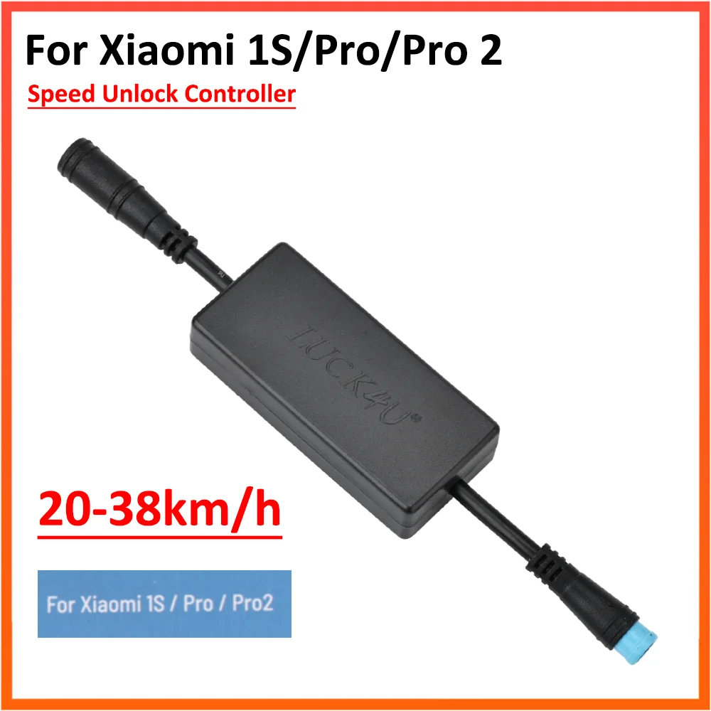 Contrôleur de déverrouillage de vitesse pour régulateur de vitesse de scooter Xiaomi 1S/Pro/Pro2 mis à niveau à 38 km/h et réduit à 20 km/h.