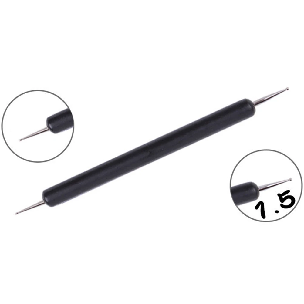 5Pcs Nail Dotting Tools Double Ended Styling Pens for Acrylic Oil Watercolor Painting Clay Sculpting Embossing Manicure Art