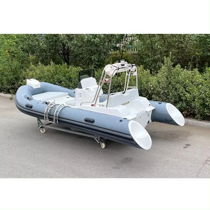 4.3m luxury rib boat small sail boat speed boat