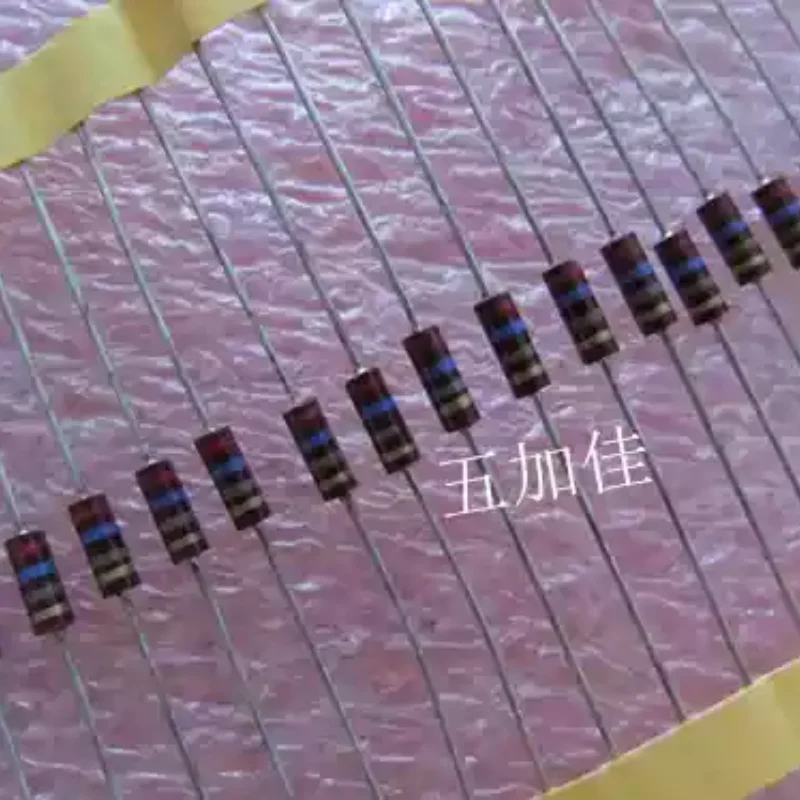 10-100pcs imported RCR07G271J 270 Ω 270R 1/4W carbon core color free ring resistor