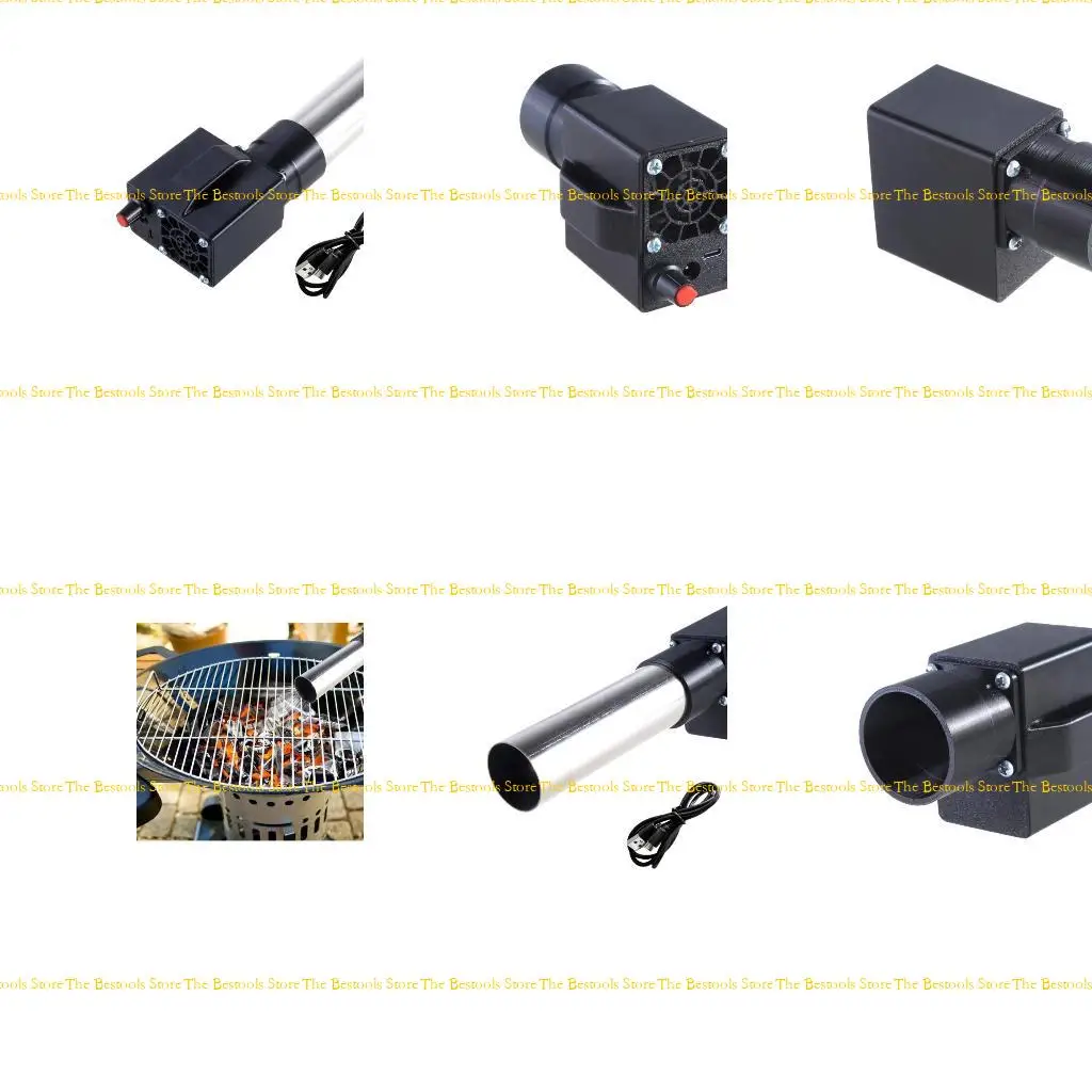 

12PF Highly Power BBQ Air Blower for Fast Making, Portable for Hiking Picnics