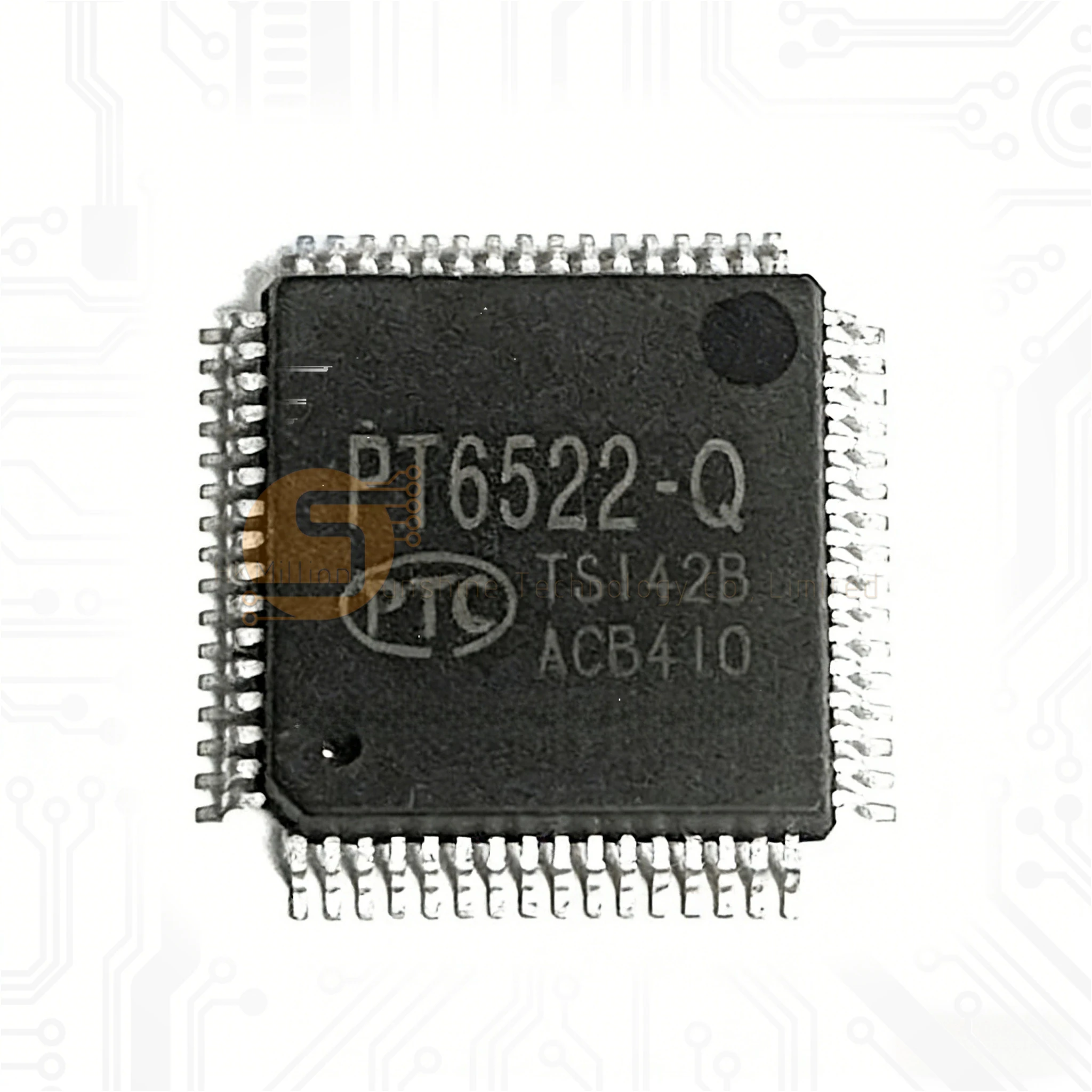 1pcs/lot PT6522-Q Auto IC Chip Power Module Speedometer Black Screen Repair Chip For Mazda 2 3 6 CX5 CX-5 CX30 New Original