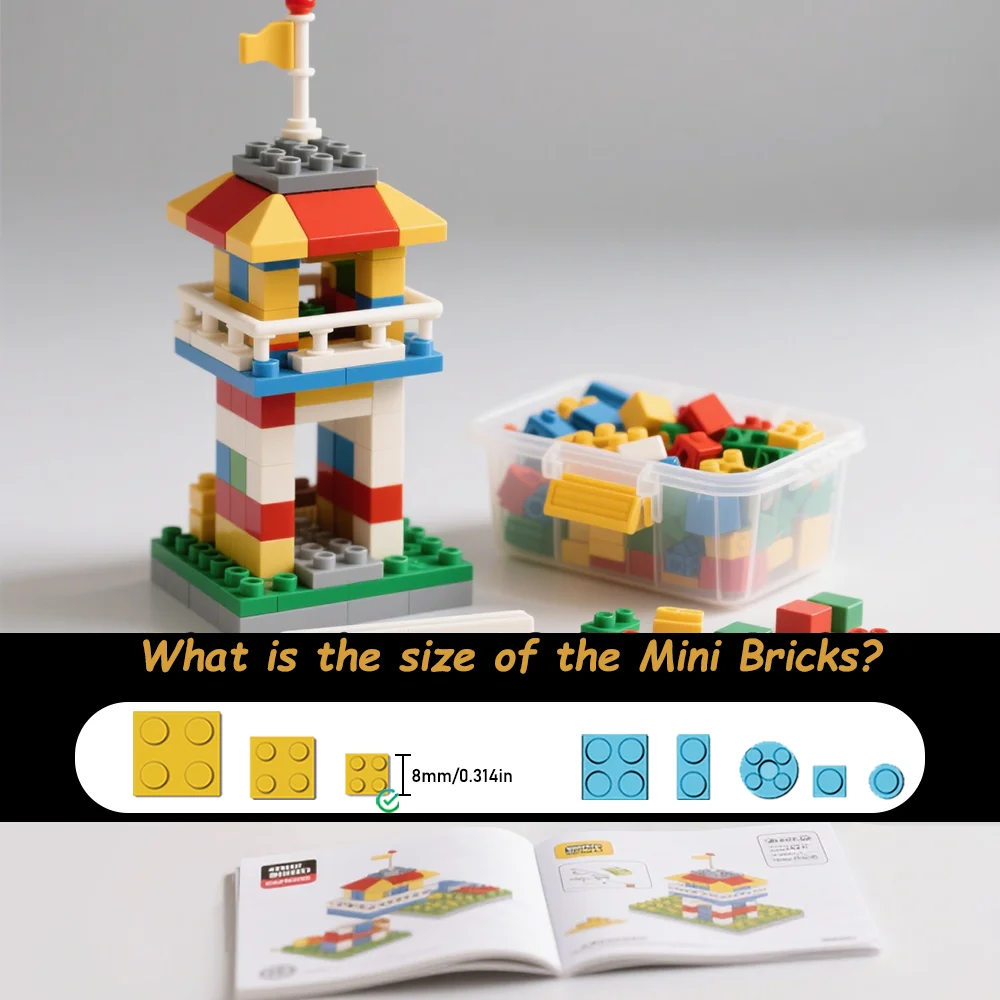 Random building block blind boxes, each box is a new surprise, open up a creative little world