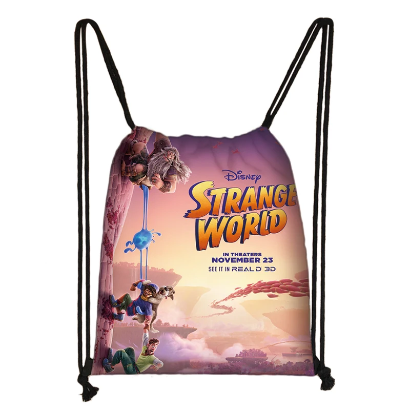 Strange World Proximity Wstring Sacs à la mode pour garçons et filles, sac à provisions grande capacité, sac à dos pour adolescents, sacs de plage de voyage portables