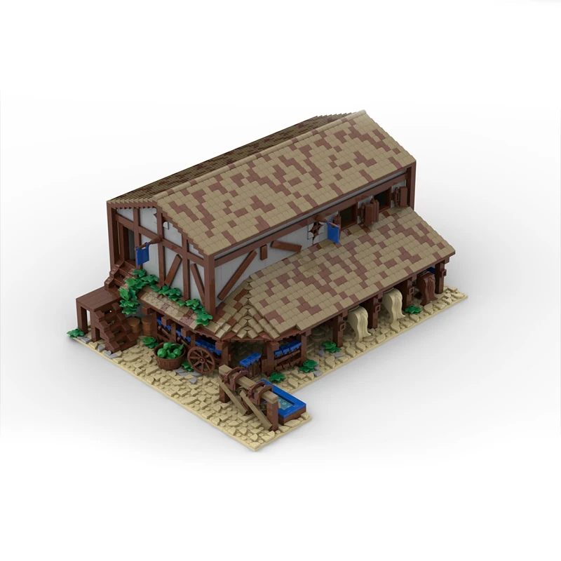 Moc Age of Empires Spiel Szenario Architektur Modell Modulare Burg Bausteine Montage Ziegel Spielzeug Kinder Pädagogische Geschenke